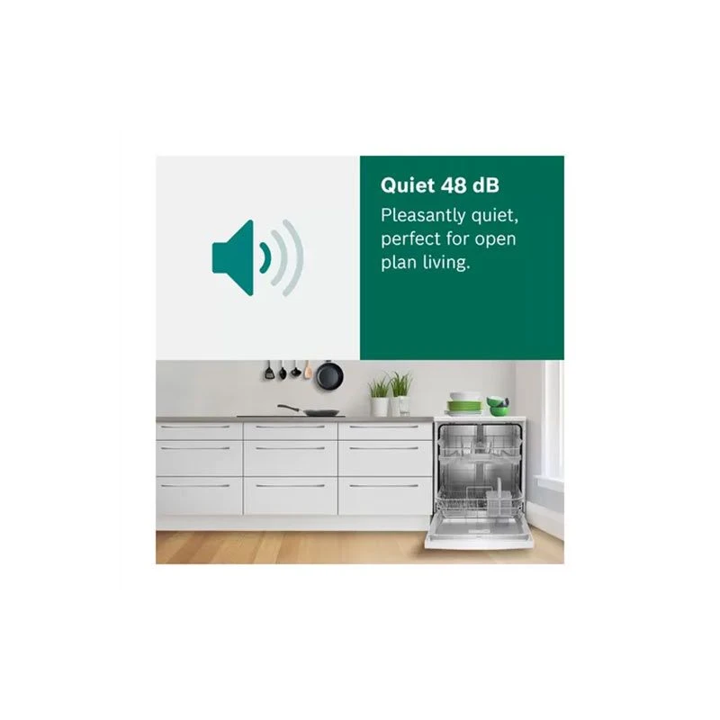 Bosch Series 2 SMS2ITW41G Free-Standing 60cm Dishwasher With Home Connect - White 10 Bosch Series 2 SMS2ITW41G Free-Standing 60cm Dishwasher With Home Connect - White - Image 10