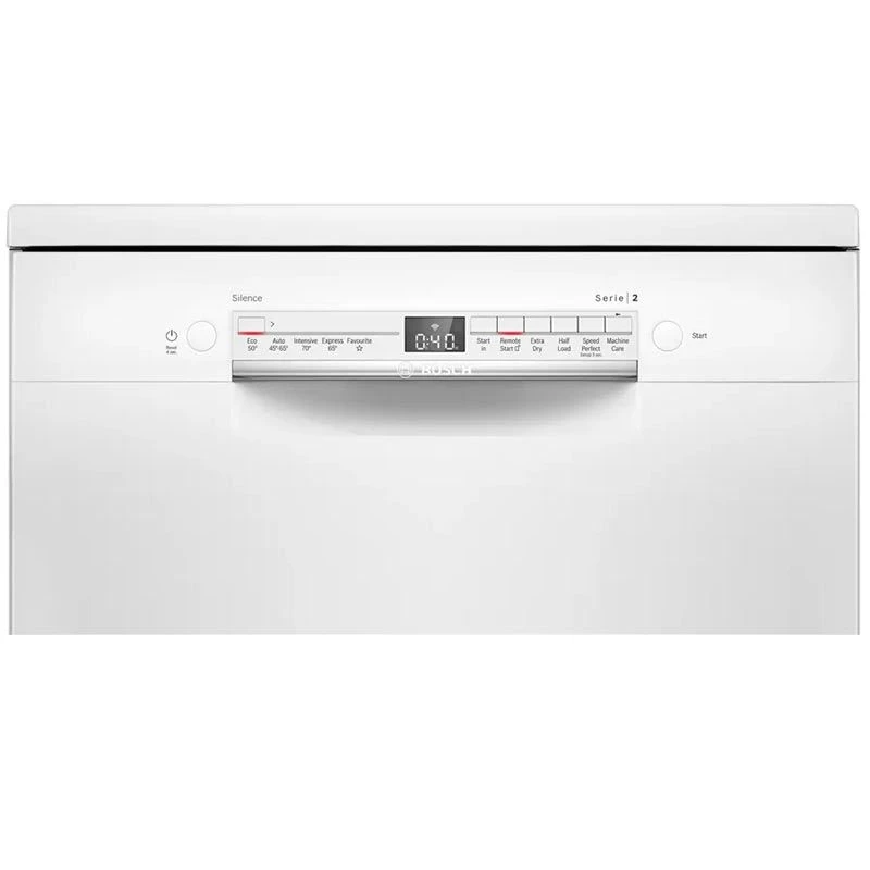 Bosch Series 2 SMS2ITW41G Free-Standing 60cm Dishwasher With Home Connect - White 2 Bosch Series 2 SMS2ITW41G Free-Standing 60cm Dishwasher With Home Connect - White - Image 2