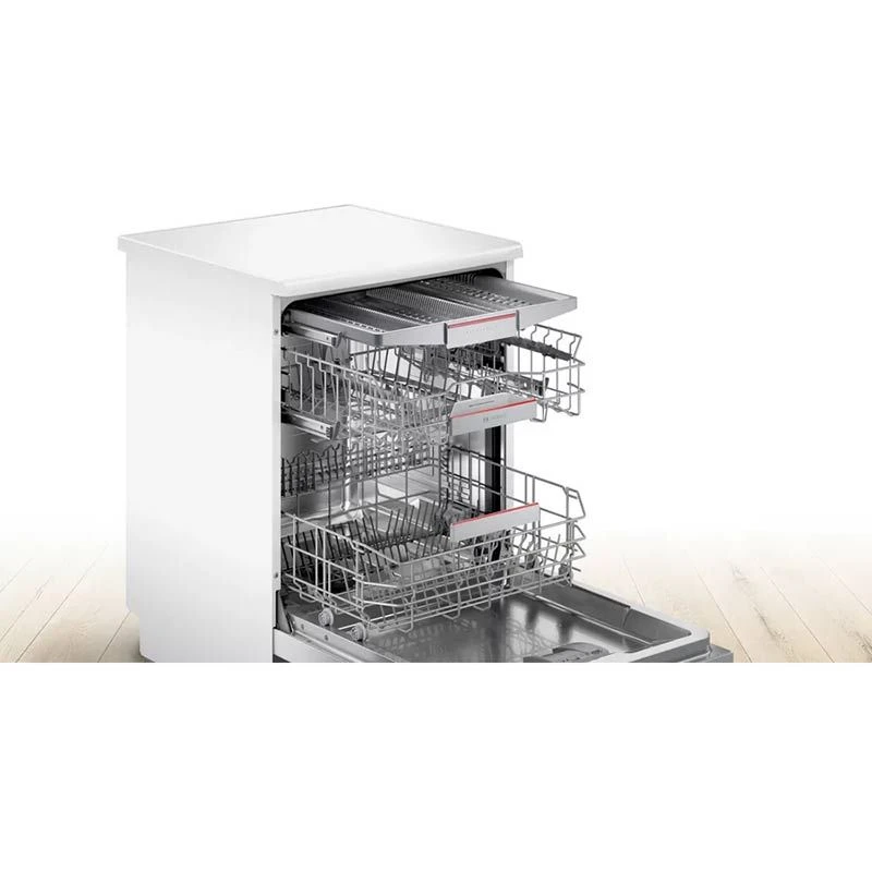 Bosch Series 6 SMS6ZCW00G Free-Standing 60cm Dishwasher With Home Connect - White 1 Bosch Series 6 SMS6ZCW00G Free-Standing 60cm Dishwasher With Home Connect - White