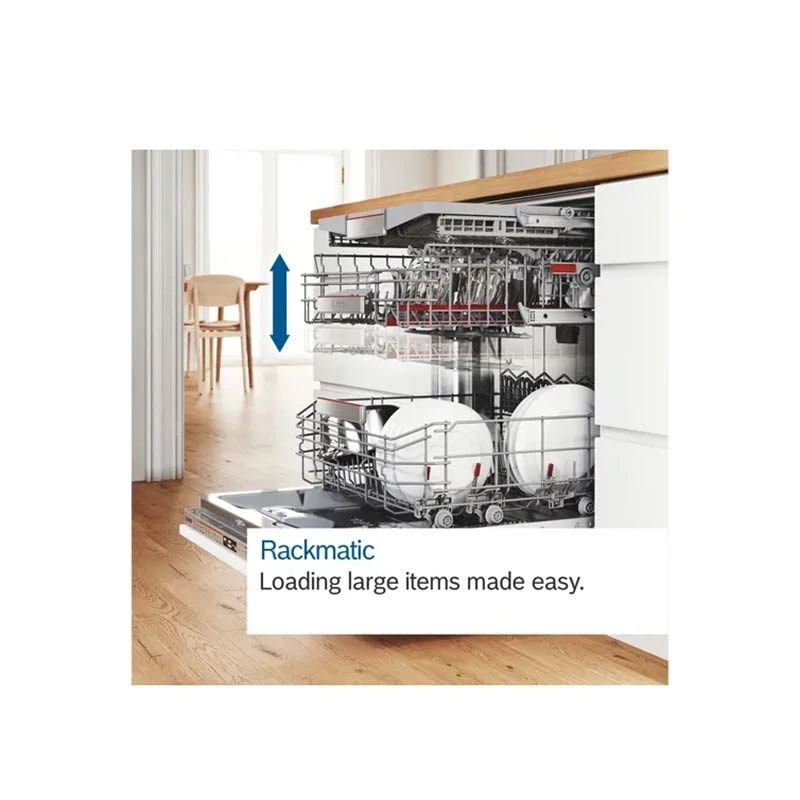 Bosch Series 6 SMS6ZCW00G Free-Standing 60cm Dishwasher With Home Connect - White 3 Bosch Series 6 SMS6ZCW00G Free-Standing 60cm Dishwasher With Home Connect - White - Image 3
