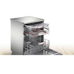 Bosch Series 8 SMS8YCI03E Free-Standing 60cm Dishwasher With Home Connect - Silver