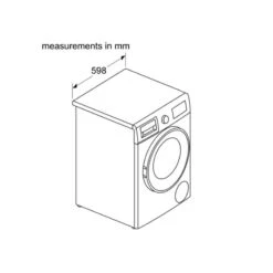 Bosch Series 4 WNA134U8GB Free-Standing 8/5kg 1400rpm Washer Dryer - White 18 Bosch Series 4 WNA134U8GB Free-Standing 8/5kg 1400rpm Washer Dryer - White -Blanco Shop bosch wna134u8gb 8