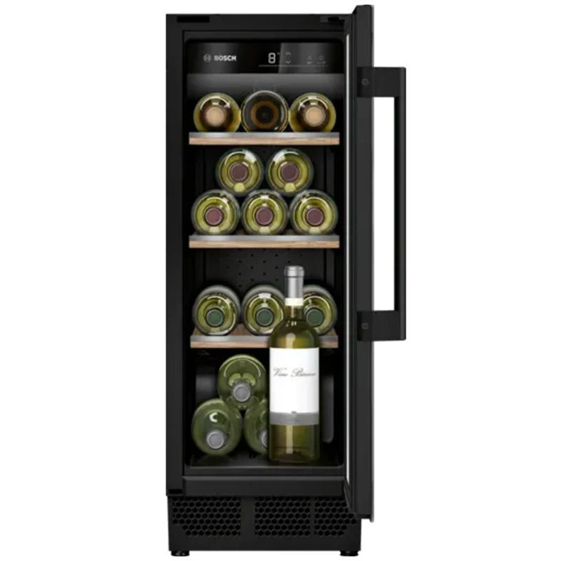 Bosch Series 6 KUW20VHF0G Built-Under 80x30cm Wine Cooler - Black 1 Bosch Series 6 KUW20VHF0G Built-Under 80x30cm Wine Cooler - Black