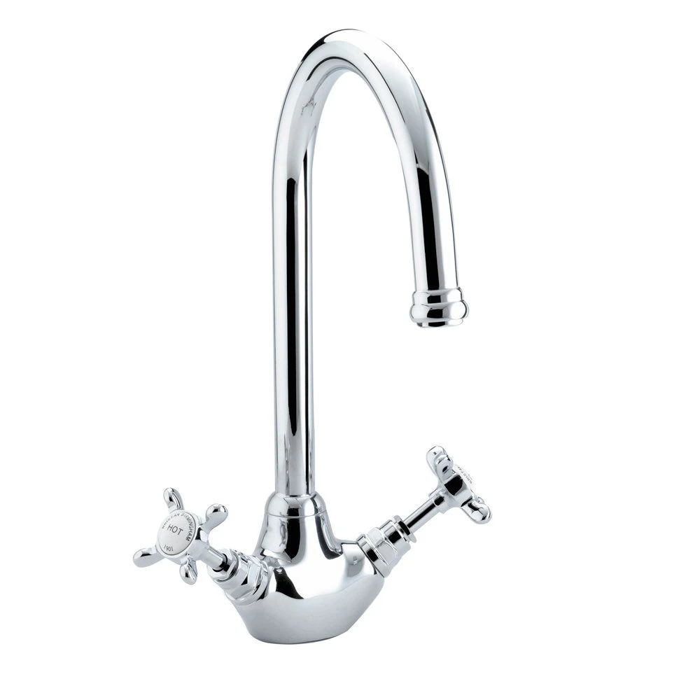 Bristan 1901 Easyfit Monobloc Sink Mixer, Chrome - N SNK EF C 1 Bristan 1901 Easyfit Monobloc Sink Mixer, Chrome - N SNK EF C