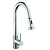 Bristan Apricot Professional Kitchen Mixer With Pull Out Spray, Chrome - APR PULLSNK C
