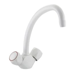Bristan Value Club Budget Sink Mixer White - VAC BSNK WHT