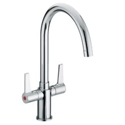 Bristan Design Utility Lever Easyfit Sink Mixer, Chrome - DUL SNK EF C