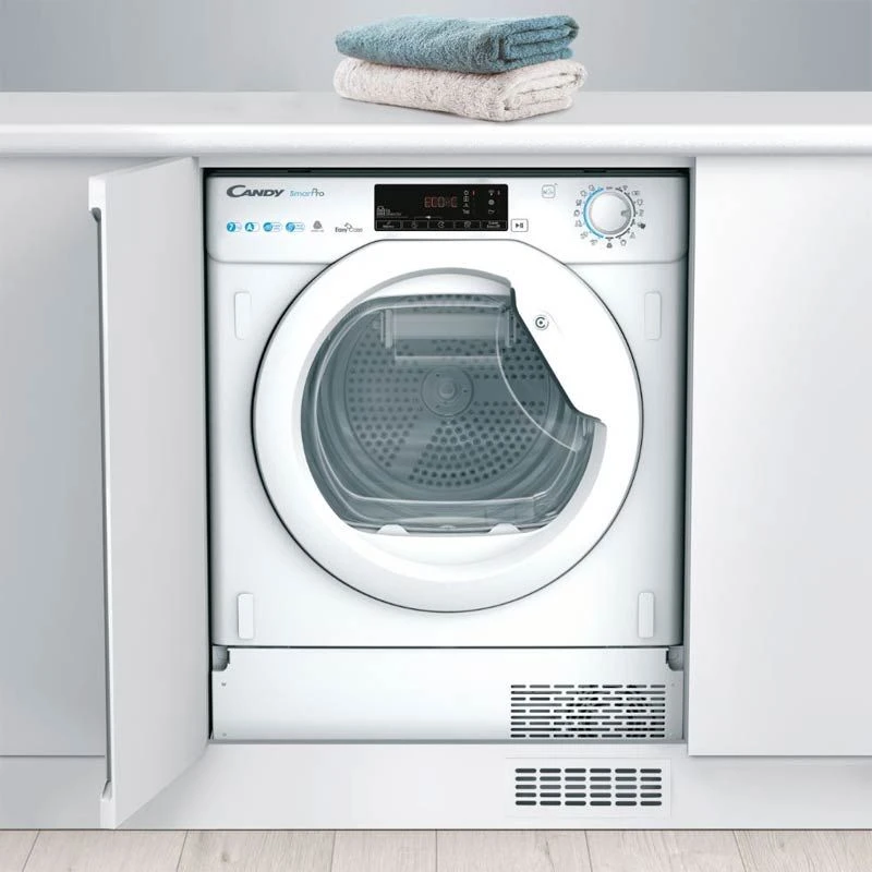 Candy Smart BCTD H7A1TE-80 Built-In 7kg Dryer - White 5 Candy Smart BCTD H7A1TE-80 Built-In 7kg Dryer - White - Image 5