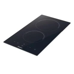 Candy CDH30 30cm Ceramic Hob - Black Glass -Blanco Shop c a candy cdh30 30cm ceramic hob black glass clean2