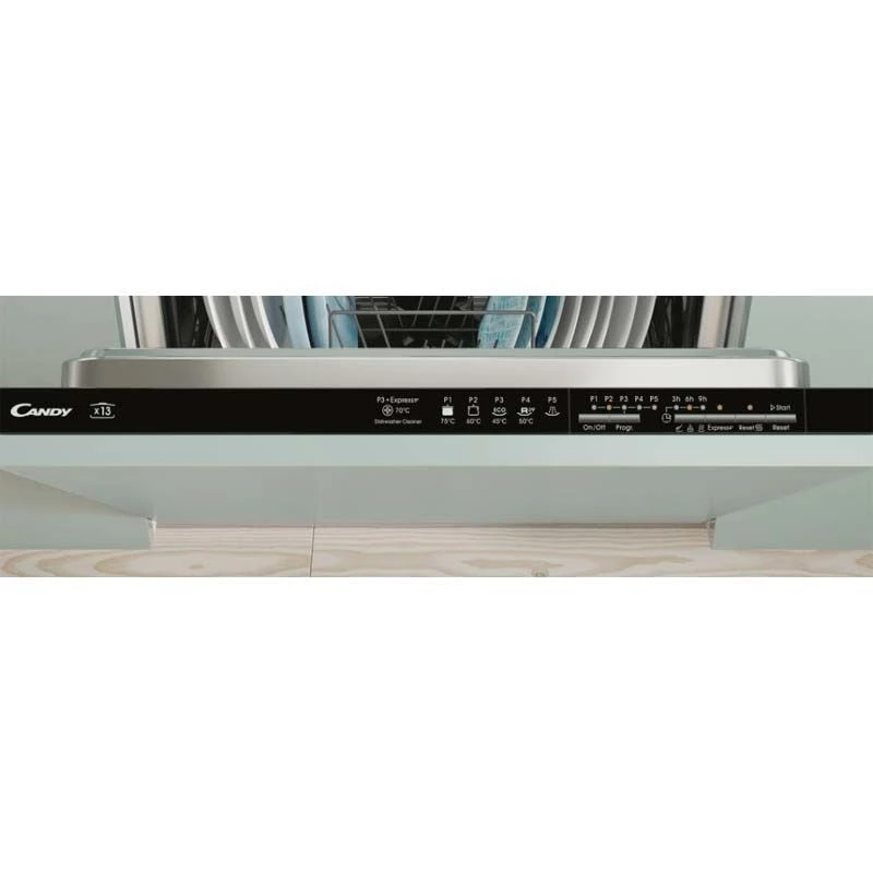 Candy Comfort CI 3D53L0B1-80 Fully-Integrated 13 Place Dishwasher - White 4 Candy Comfort CI 3D53L0B1-80 Fully-Integrated 13 Place Dishwasher - White - Image 4