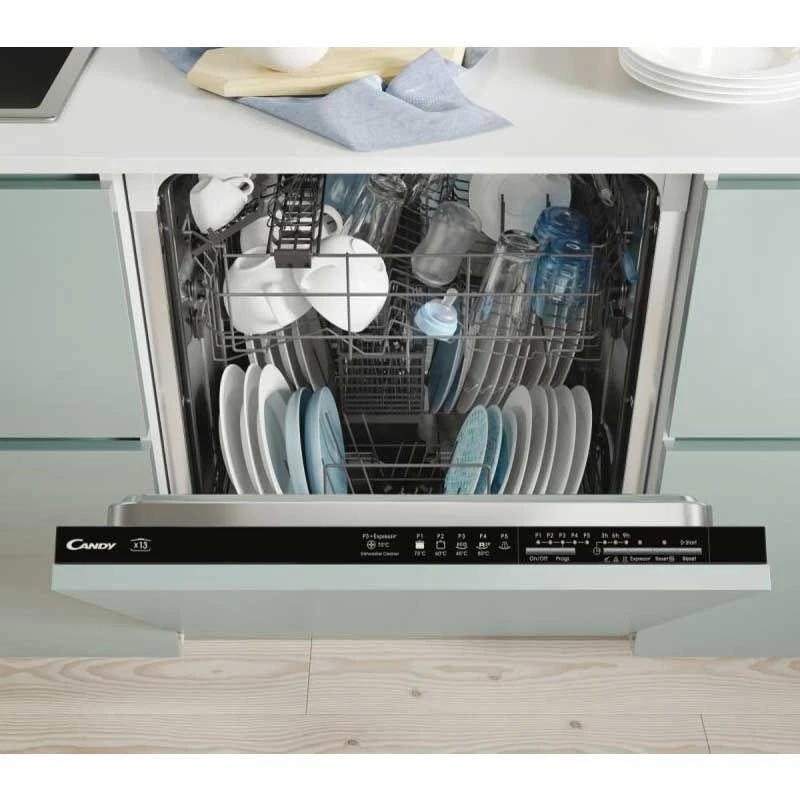 Candy Comfort CI 3D53L0B1-80 Fully-Integrated 13 Place Dishwasher - White 7 Candy Comfort CI 3D53L0B1-80 Fully-Integrated 13 Place Dishwasher - White - Image 7