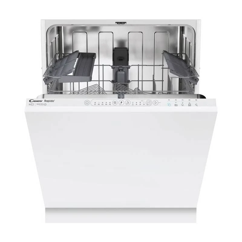 Candy Rapido CI 3E53E0W-80 Fully-Integrated 13 Place Dishwasher - White 3 Candy Rapido CI 3E53E0W-80 Fully-Integrated 13 Place Dishwasher - White - Image 3