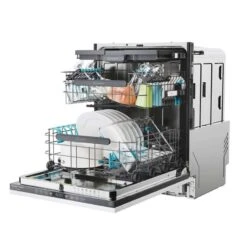 Candy Rapido CI6C4F1PMW-80 Fully-Integrated 16 Place Dishwasher - White 12 Candy Rapido CI6C4F1PMW-80 Fully-Integrated 16 Place Dishwasher - White -Blanco Shop c a candy ci6c4f1pmw 80 f i 16 place dishwasher clean2