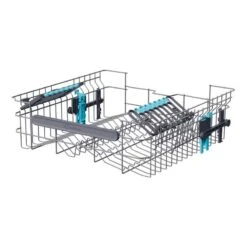 Candy Rapido CI6C4F1PMW-80 Fully-Integrated 16 Place Dishwasher - White 16 Candy Rapido CI6C4F1PMW-80 Fully-Integrated 16 Place Dishwasher - White -Blanco Shop c a candy ci6c4f1pmw 80 f i 16 place dishwasher rack2