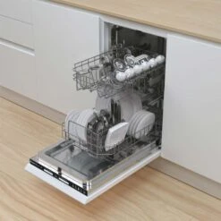 Candy Brava CMIH 1L949-80 Fully-Integrated Slim 9 Place Dishwasher - White 13 Candy Brava CMIH 1L949-80 Fully-Integrated Slim 9 Place Dishwasher - White -Blanco Shop c a candy cmih 1l949 80 fi 9 place dishwasher open2
