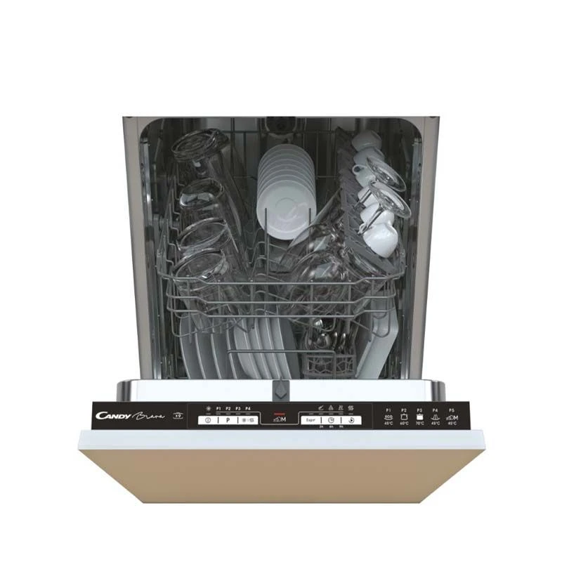 Candy Brava CMIH 1L949-80 Fully-Integrated Slim 9 Place Dishwasher - White 7 Candy Brava CMIH 1L949-80 Fully-Integrated Slim 9 Place Dishwasher - White - Image 7