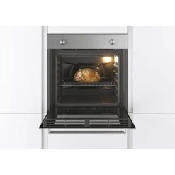 Candy Moderna FCT200X/E Built-In Single Electric Oven - Stainless Steel -Blanco Shop c a candy moderna fct200x e single electric oven open