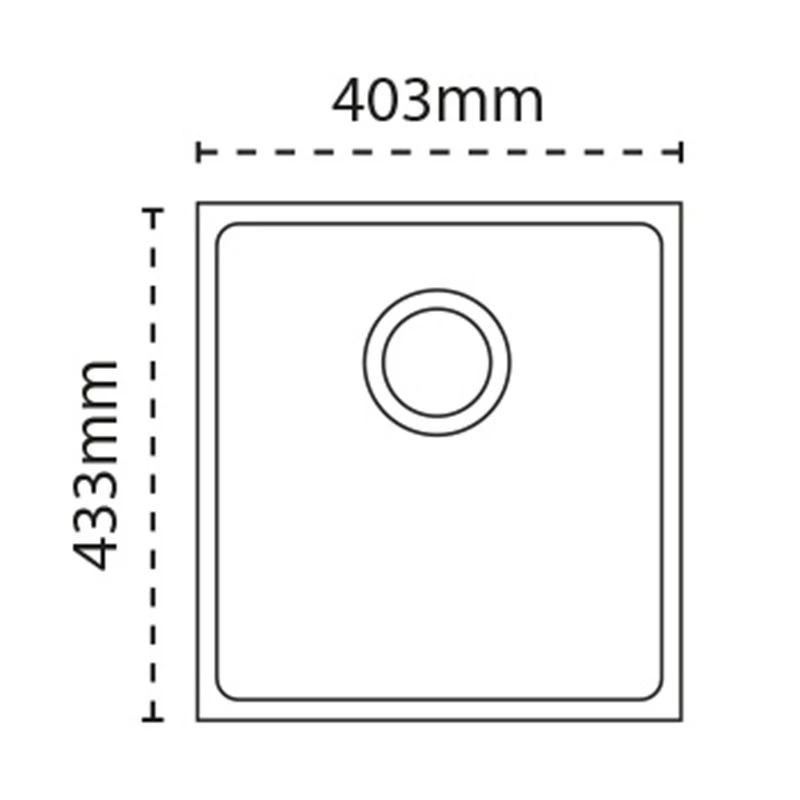 Carron Phoenix Haven 90 1 Bowl Undermount Kitchen Sink - Polar White - 125.0696.027 2 Carron Phoenix Haven 90 1 Bowl Undermount Kitchen Sink - Polar White - 125.0696.027 - Image 2