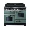 Rangemaster Classic Deluxe 110 Ceramic Mineral Green Chrome - CDL110ECMG/C