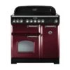 Rangemaster Classic Deluxe 90 Induction Cranberry Chrome - CDL90EICY/C