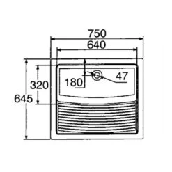 Thomas Denby Large Ceramic Laundry Sink - White - CLL 7 Thomas Denby Large Ceramic Laundry Sink - White - CLL -Blanco Shop c l cll 4