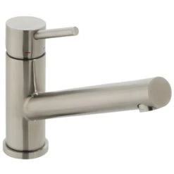 Vado Urban Mono Sink Mixer Deck Mounted - Stainless Steel - CUC-1009-S/S