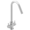 Vado Sky Mono Sink Mixer Deck Mounted With Swivel Spout - CUC-1060-C/P