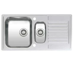 Reginox Centurio 1.5 Bowl Stainless Steel Kitchen Sink Reversible - CENTURIO L 1.5
