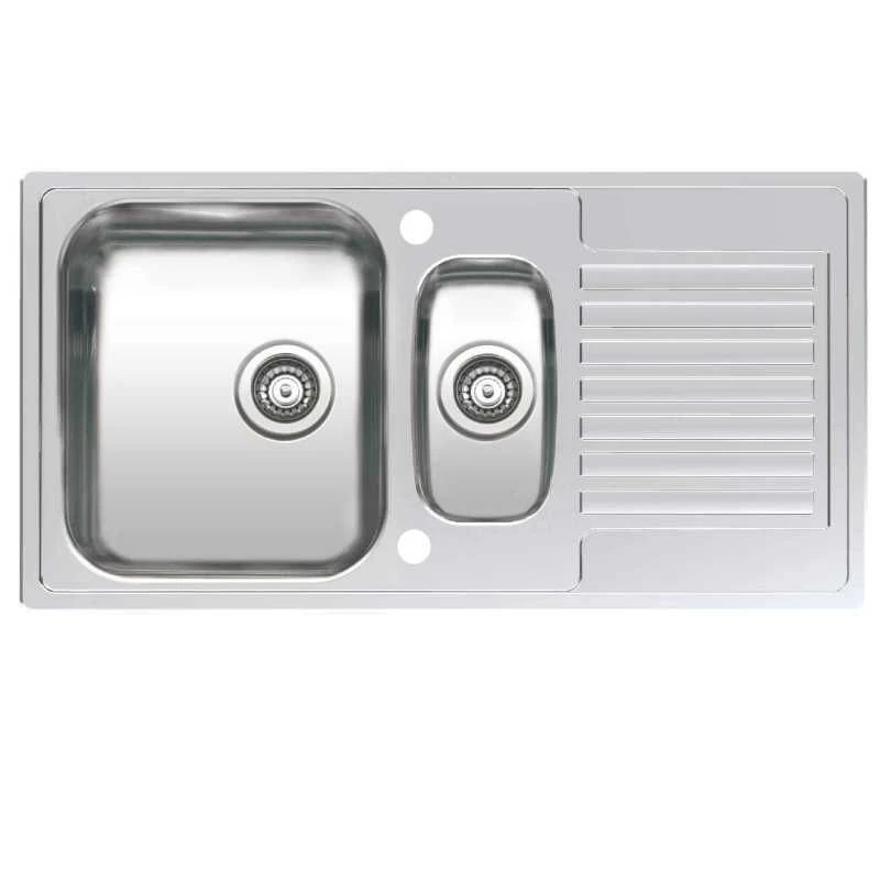 Reginox Centurio 1.5 Bowl Stainless Steel Kitchen Sink Reversible - CENTURIO L 1.5 1 Reginox Centurio 1.5 Bowl Stainless Steel Kitchen Sink Reversible - CENTURIO L 1.5