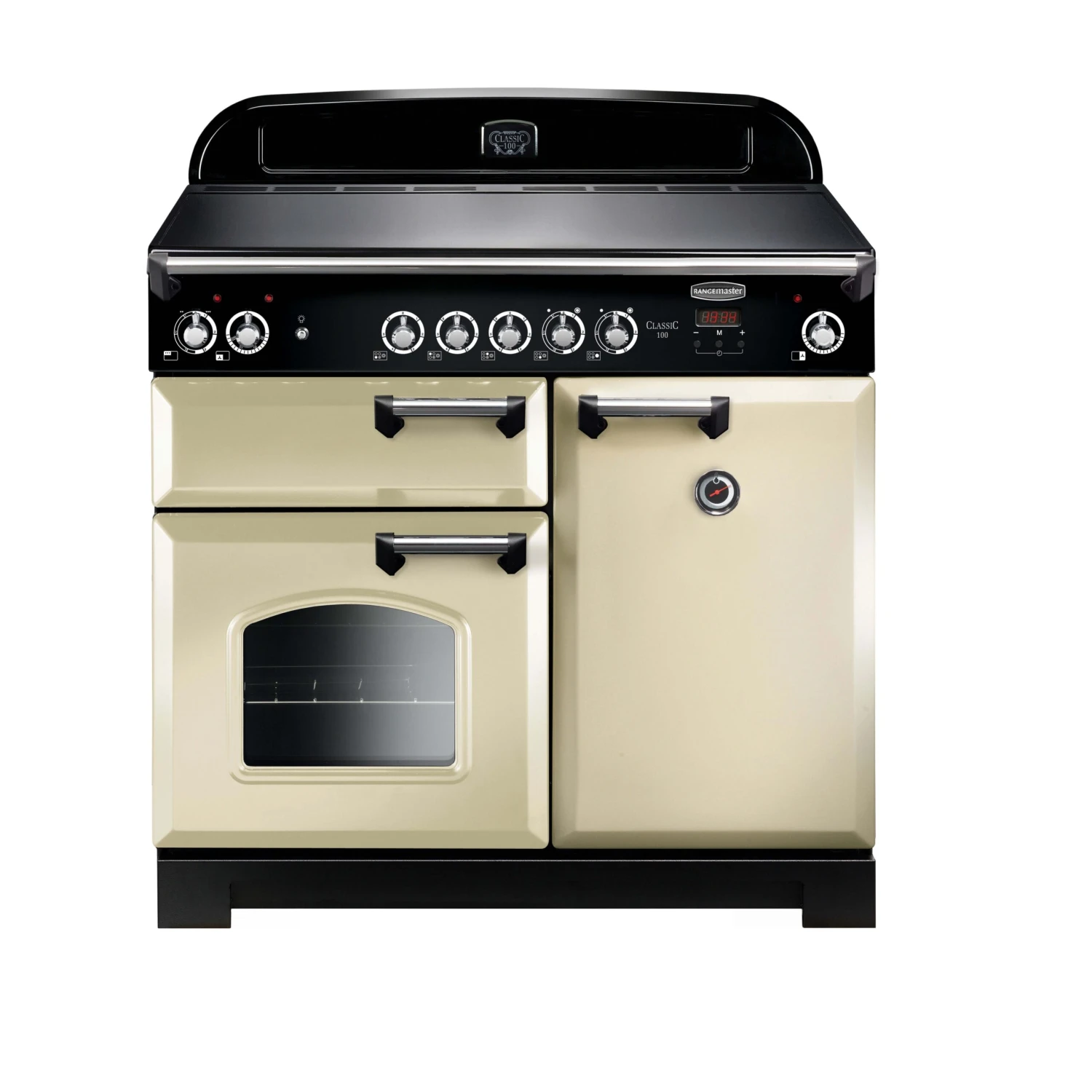 Rangemaster Classic 100 Ceramic Cream Cooker CLAS100ECCR/C 1 Rangemaster Classic 100 Ceramic Cream Cooker CLAS100ECCR/C