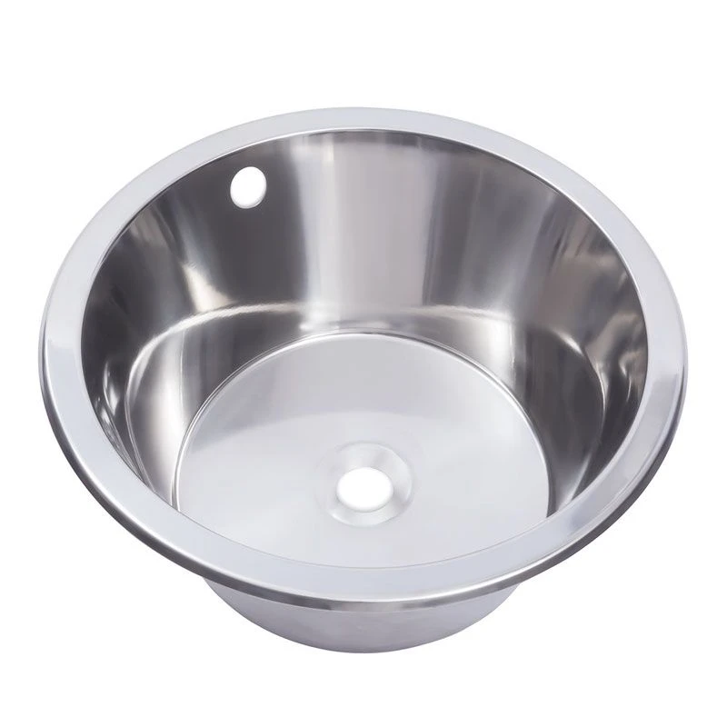 KWC DVS Round Inset Sink Bowl 380mm D20142N - Stainless Steel - 203.0000.050 2 KWC DVS Round Inset Sink Bowl 380mm D20142N - Stainless Steel - 203.0000.050 - Image 2