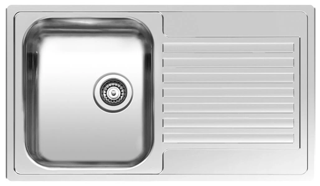 Reginox Centurio 1 Bowl Stainless Steel Kitchen Sink - Reversible - CENTURIO L 10 1 Reginox Centurio 1 Bowl Stainless Steel Kitchen Sink - Reversible - CENTURIO L 10
