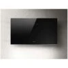 Elica Ascent 60cm Chimney Cooker Hood - Black Glass - PRF0101142B