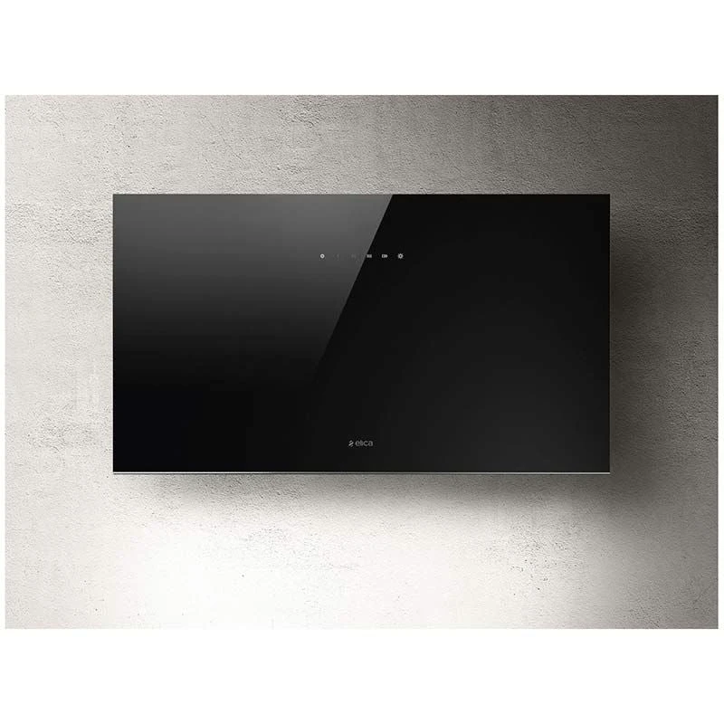 Elica Ascent 60cm Chimney Cooker Hood - Black Glass - PRF0101142B 1 Elica Ascent 60cm Chimney Cooker Hood - Black Glass - PRF0101142B