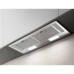 Elica Integrata 60cm Canopy Cooker Hood - Silver - 5414464C