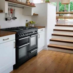 Rangemaster Encore Deluxe 100cm Dual Fuel Range Cooker - Stainless Steel/Chrome - EDL100DFFSS/C -Blanco Shop e n encore deluxe 100 df 3