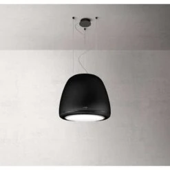 Elica PRF0098361 Diva Rock 50cm Island Cooker Hood - Black