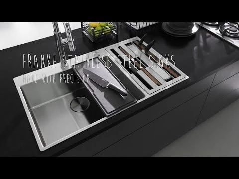 Franke Maris 1 Bowl Slim Top Inset Kitchen Sink MRX 210 70 - Stainless Steel - 127.0531.916 2 Franke Maris 1 Bowl Slim Top Inset Kitchen Sink MRX 210 70 - Stainless Steel - 127.0531.916 - Image 2