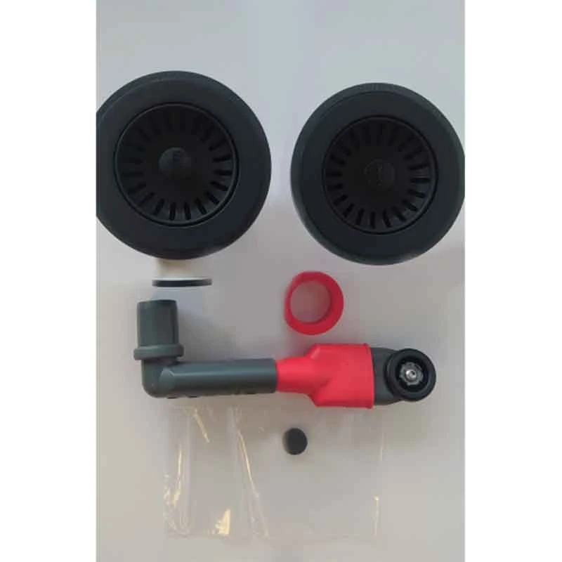 Franke Colourline 2 Bowl Round Overflow & Tap Spacer - Matt Black - 112.0658.269 1 Franke Colourline 2 Bowl Round Overflow & Tap Spacer - Matt Black - 112.0658.269