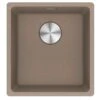 Franke Maris 1 Bowl Undermount Fragranite Kitchen Sink MRG 110-37 - Oyster - 125.0688.502