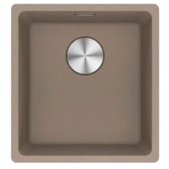 Franke Maris 1 Bowl Undermount Fragranite Kitchen Sink MRG 110-37 - Oyster - 125.0688.502