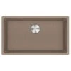Franke Maris 1 Bowl Undermount Fragranite Kitchen Sink MRG 110-72 - Oyster - 125.0688.512