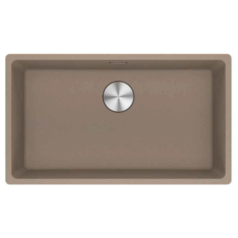 Franke Maris 1 Bowl Undermount Fragranite Kitchen Sink MRG 110-72 - Oyster - 125.0688.512 1 Franke Maris 1 Bowl Undermount Fragranite Kitchen Sink MRG 110-72 - Oyster - 125.0688.512