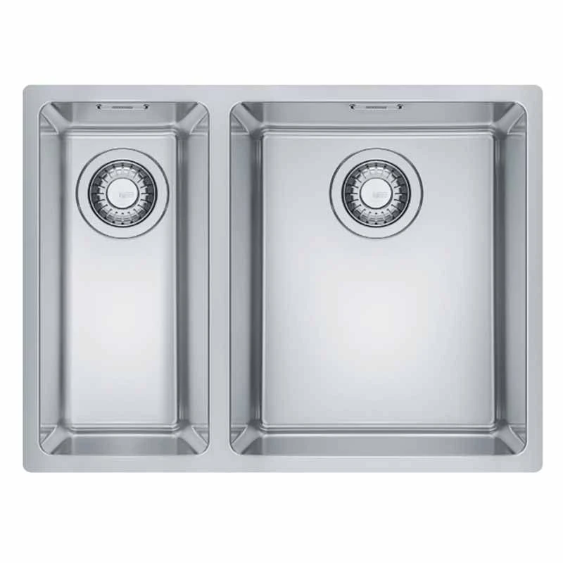 Franke Maris 1.5 Bowl Inset Kitchen Sink With Left Hand Small Bowl MRX 260 34-19 - Stainless Steel - 127.0553.963 1 Franke Maris 1.5 Bowl Inset Kitchen Sink With Left Hand Small Bowl MRX 260 34-19 - Stainless Steel - 127.0553.963
