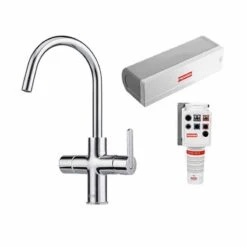 Franke Minerva Original 4-in-1 Kitchen Tap - Chrome - 119.0518.838 -Blanco Shop franke minerva 1190518838 2