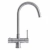 Franke Minerva Helix 3-in-1 Manual Kitchen Tap - Stainless Steel - 119.0518.863