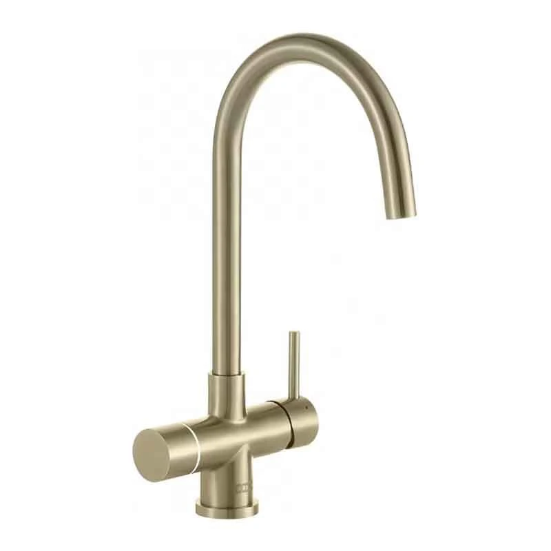Franke Minerva Helix 4-in-1 Electronic Kitchen Tap - Champagne Gold - 119.0625.397 1 Franke Minerva Helix 4-in-1 Electronic Kitchen Tap - Champagne Gold - 119.0625.397