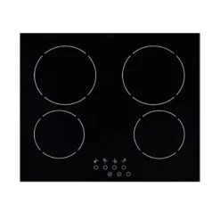 Haden HIH60B4 60cm Induction Hob With 4 Boosters - Black - HIH60B4