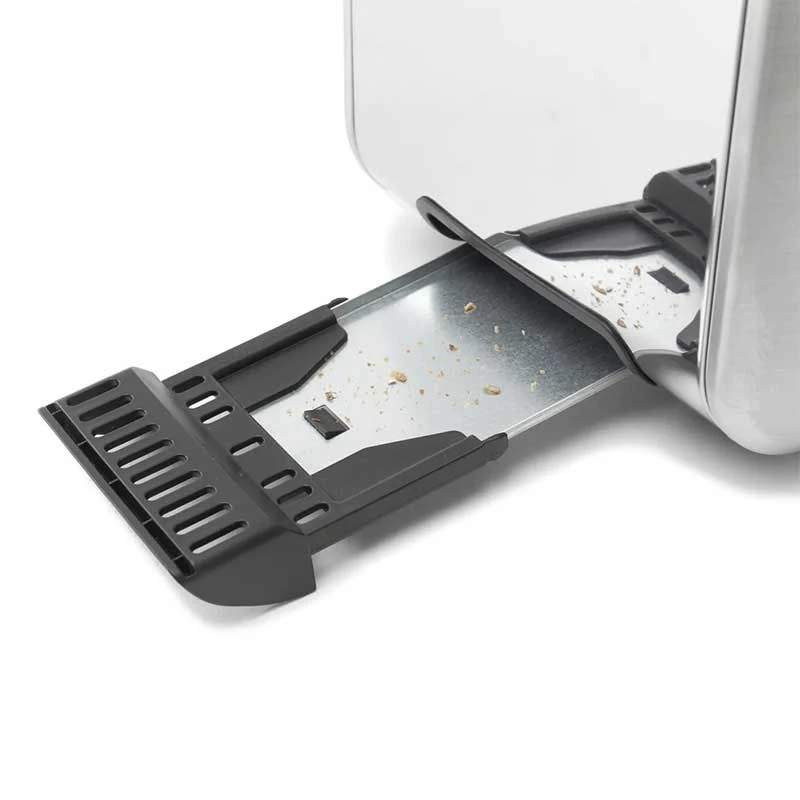 Haden Stoke 2 Slice Toaster - Brushed Steel - 196859 4 Haden Stoke 2 Slice Toaster - Brushed Steel - 196859 - Image 4