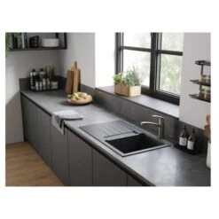 Hansgrohe Focus M41 Single Lever Kitchen Mixer Tap 200 With Shut-Off Valve - Chrome - 31803000 -Blanco Shop h a hansgrohe 31803000 lifestyle